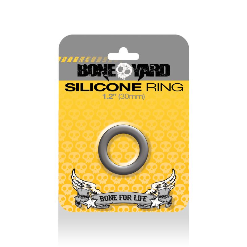 Boneyard Silicone Ring 30mm Grey