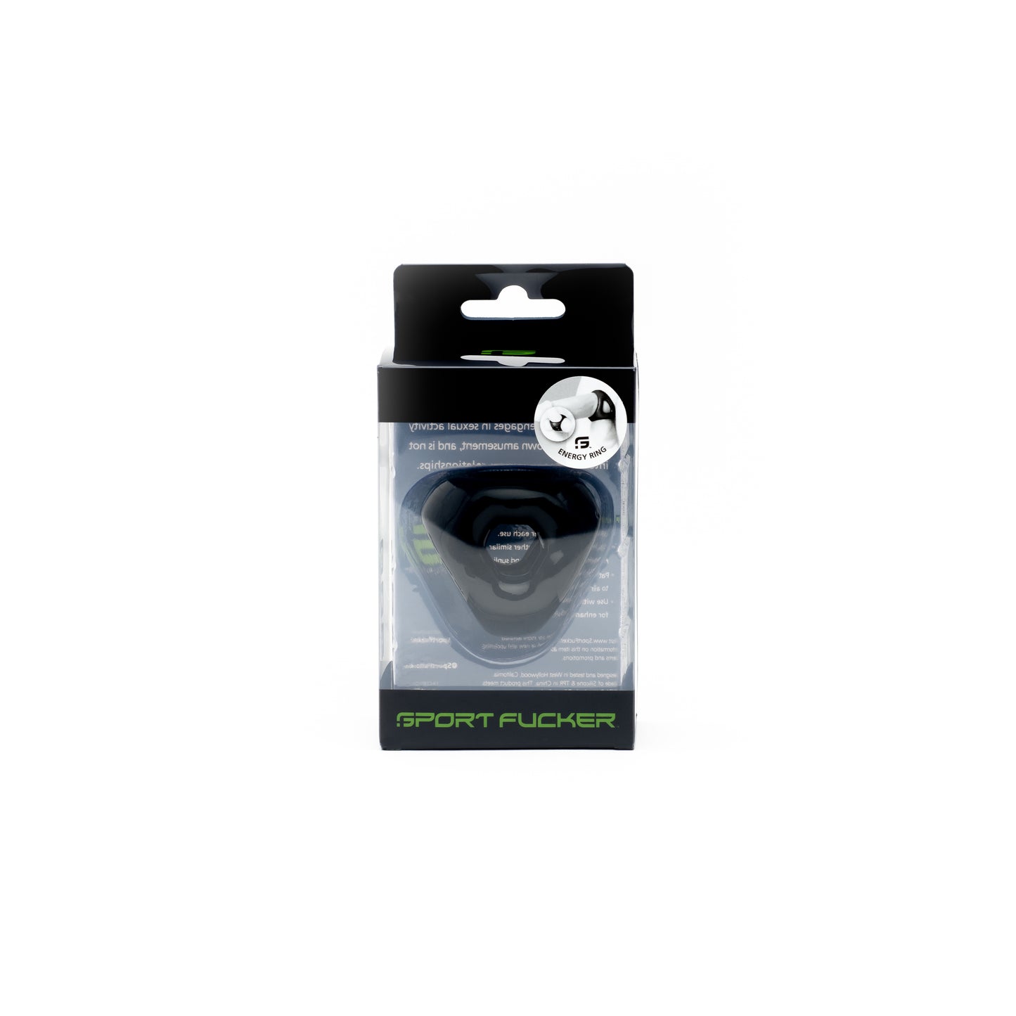 Energy Ring By Sport Fucker Black