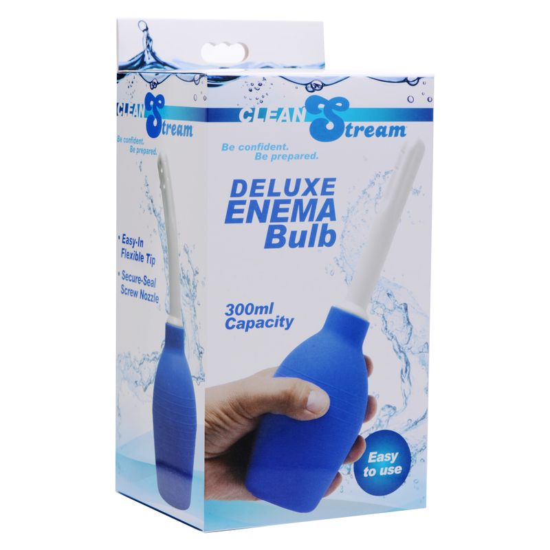 Deluxe Enema Bulb Blue