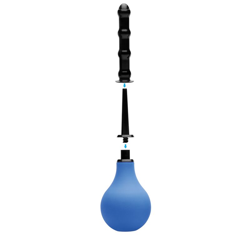Premium One Way Valve Anal Douche Set