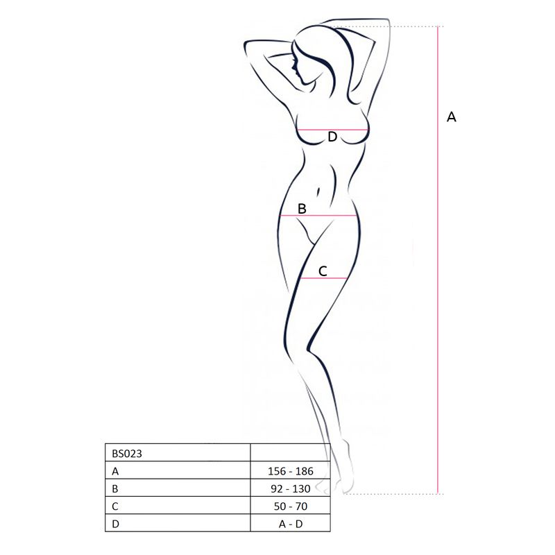 Bodystocking Fishnet With Open Cleavage BLK