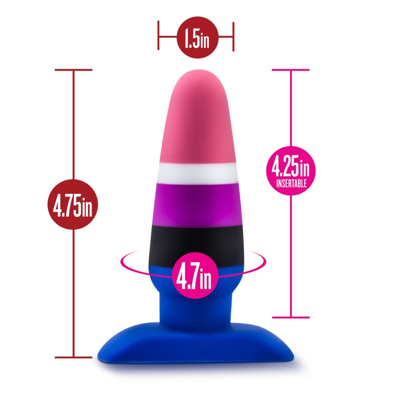 Avant Pride P5 Fluid Silicone Butt Plug