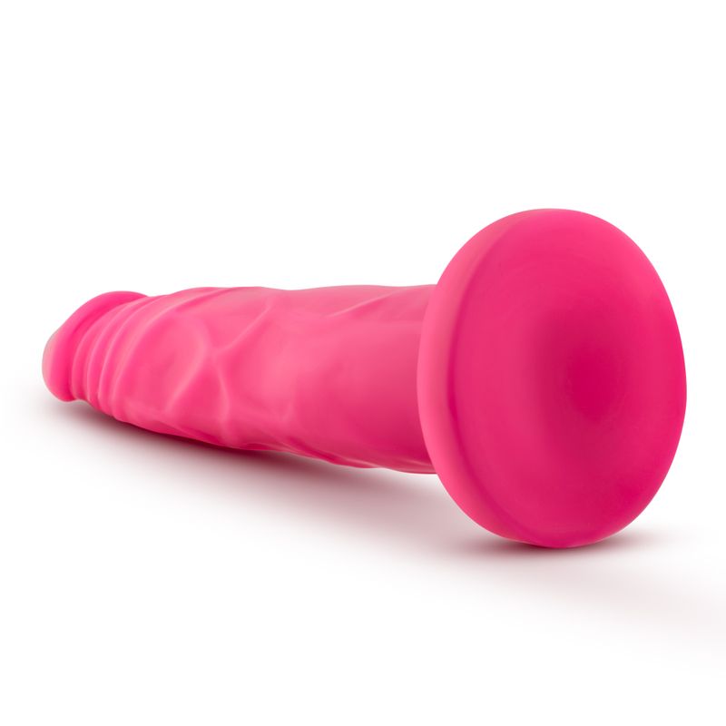 Neo Dual Density Cock 7.5in Neon Pink