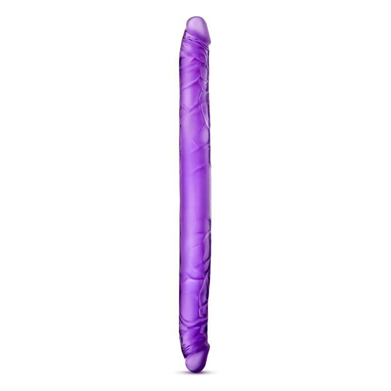 B Yours Double Dildo Purple 16in