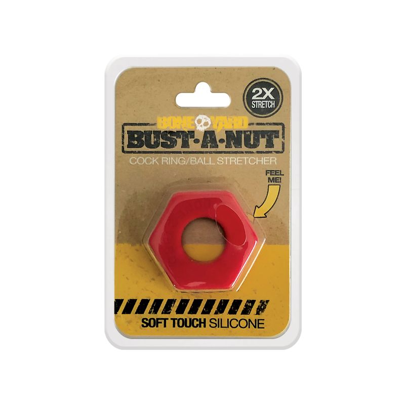 Bust a Nut Cockring Red