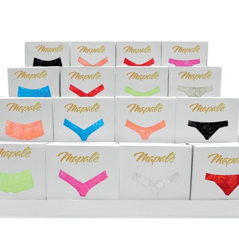 Peekaboo Crotchless Thong Pink