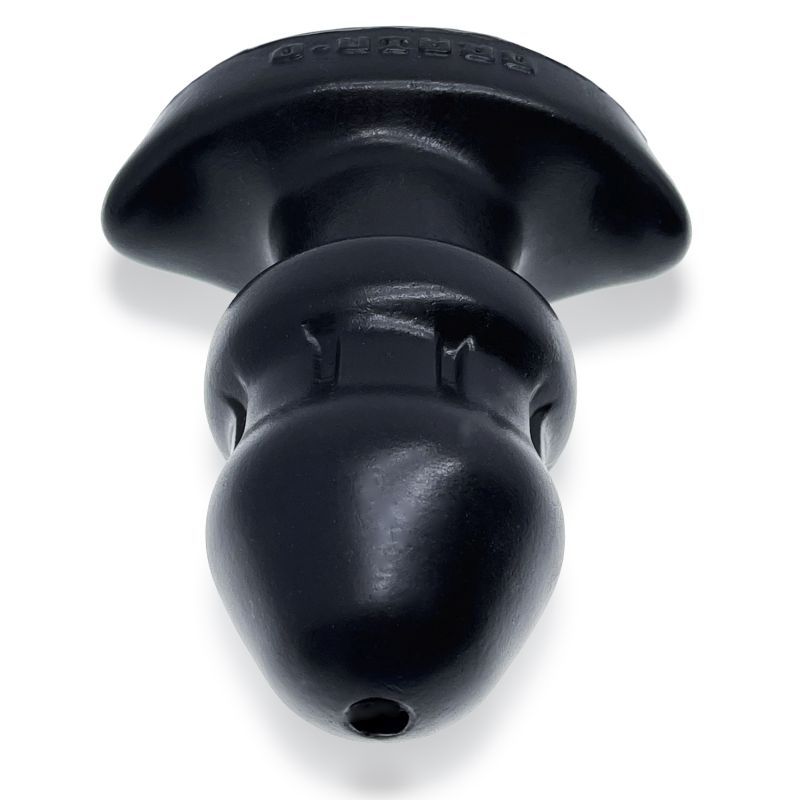 Drain O Flow Thru Buttplug Black