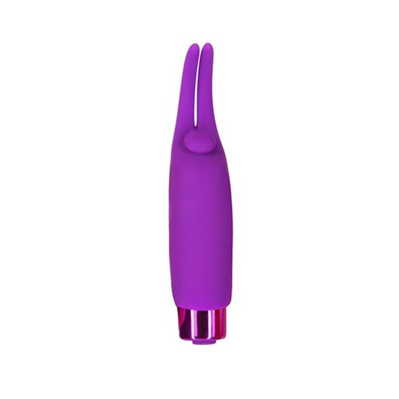 Power Bullet Teasing Tongue w Rechargeable Bullet Purple