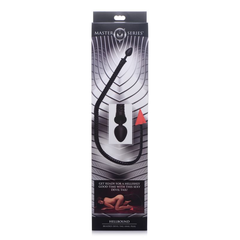 Hellbound Braided Devil Tail Plug Black