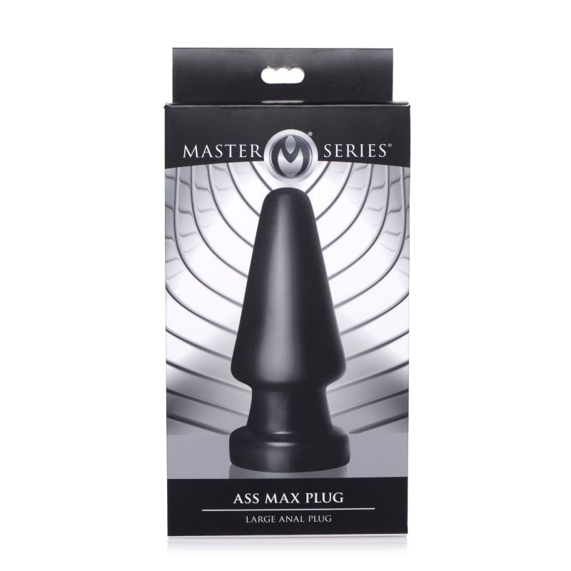 Ass Max Plug Large Anal Plug Black
