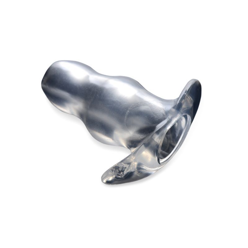 Clear View Hollow Anal Plug Medium