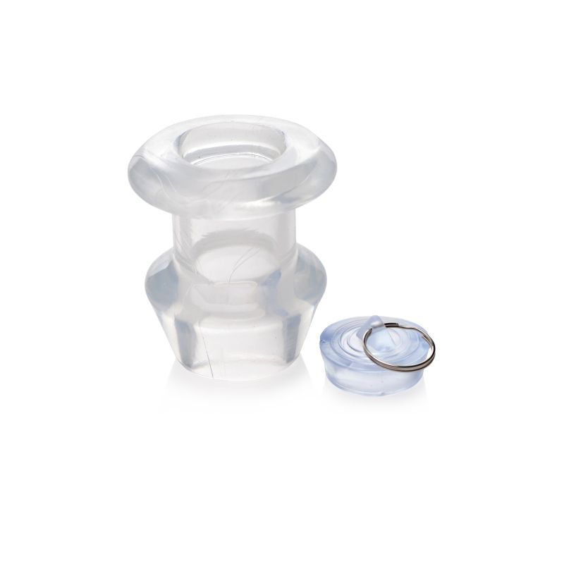 Ass Bung Clear Hollow Anal Dilator 3.5in Large