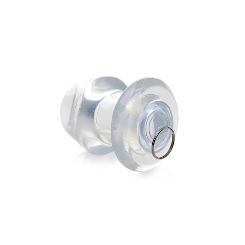 Ass Bung Clear Hollow Anal Dilator 3in Medium