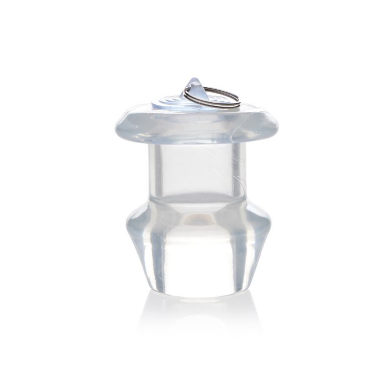 Ass Bung Clear Hollow Anal Dilator 3in Medium