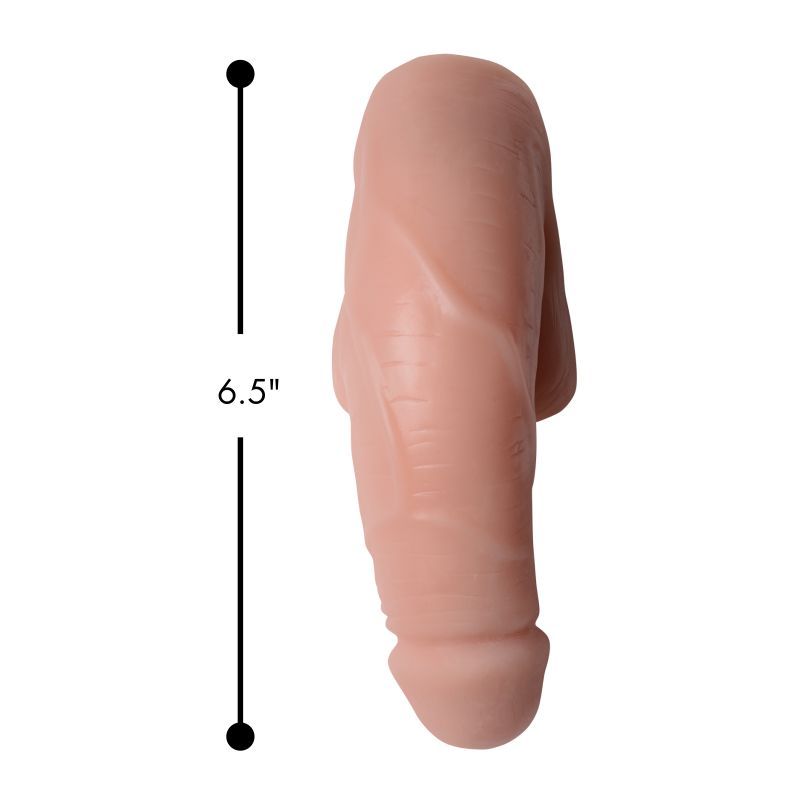 Large Bulge Soft Packer Dildo Light