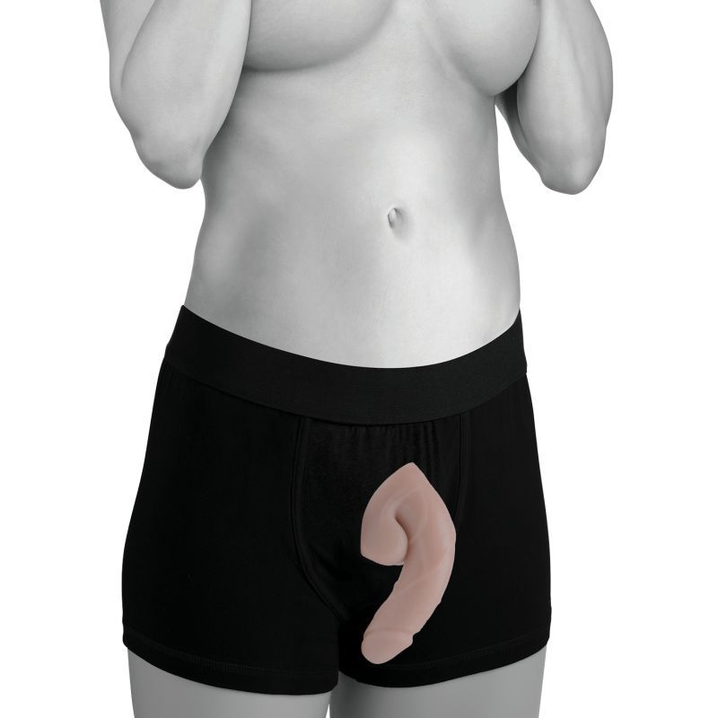 Large Bulge Soft Packer Dildo Light