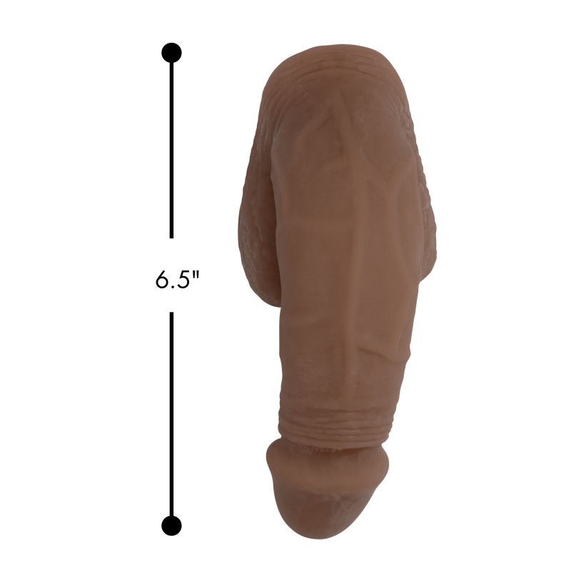 Large Bulge Soft Packer Dildo Medium Tone