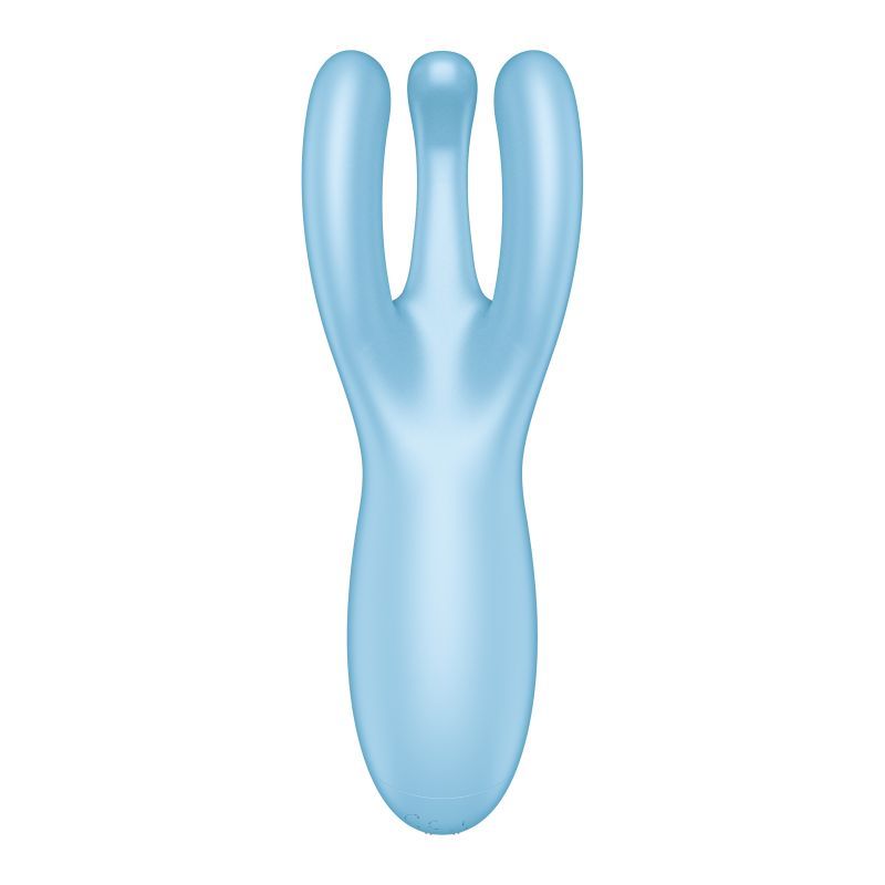 Satisfyer Threesome 4 Connect App Layon Vibrator Blue