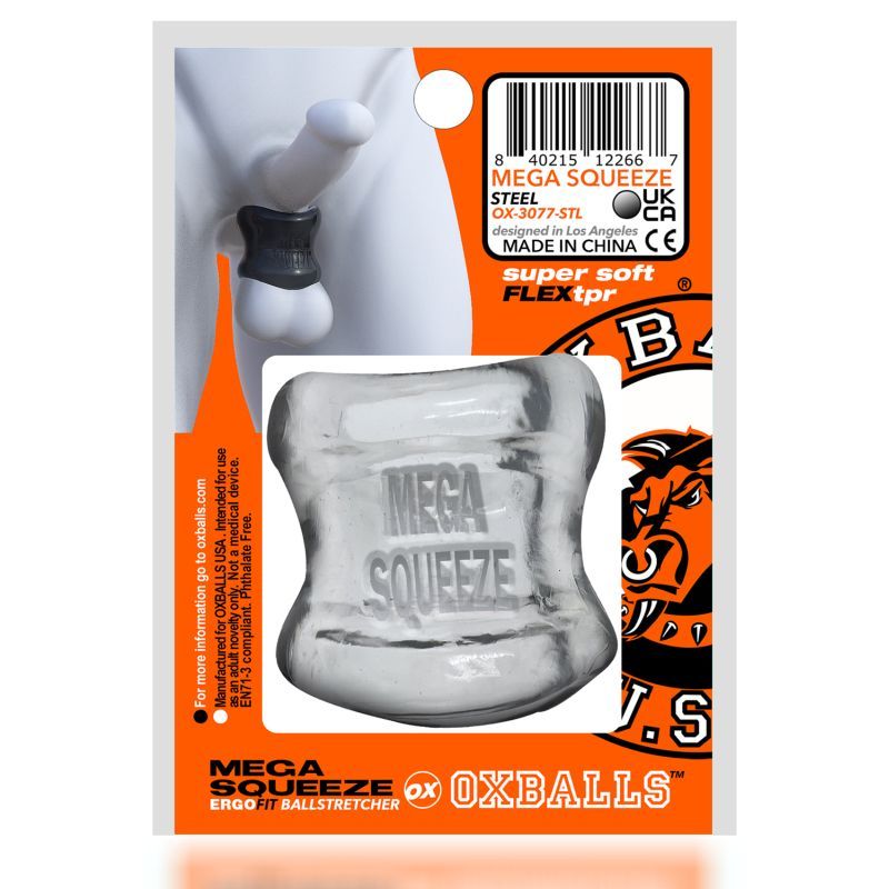 Mega Squeeze Ergofit Ball Stretcher Clear