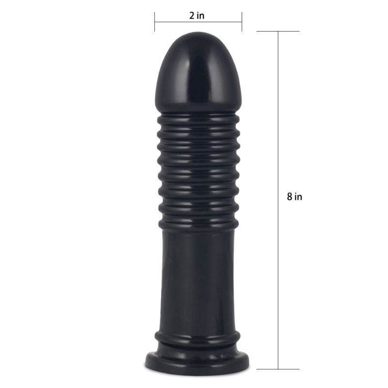 King Size 8in Anal Bumper Butt Plug