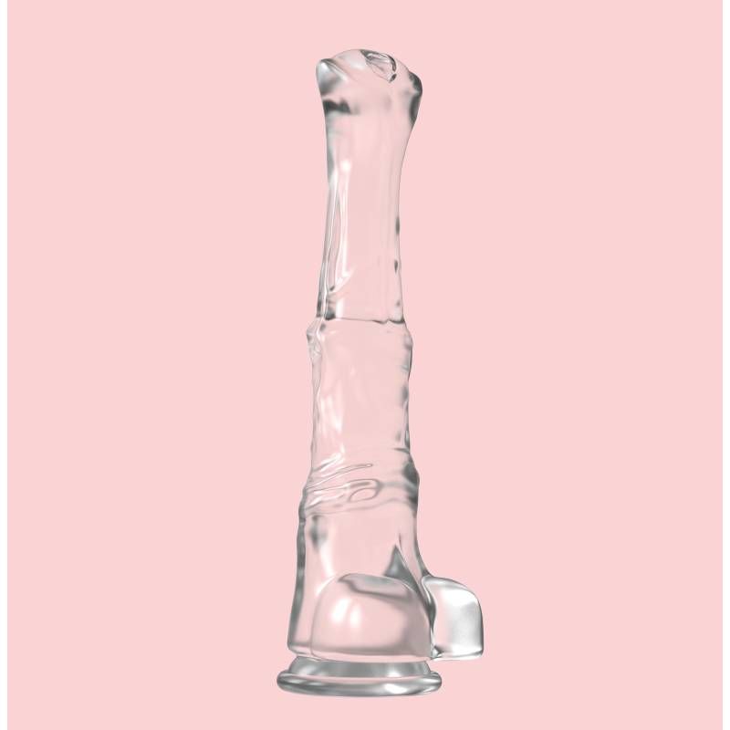 Duke Horse Dong w Balls Clear XXXL