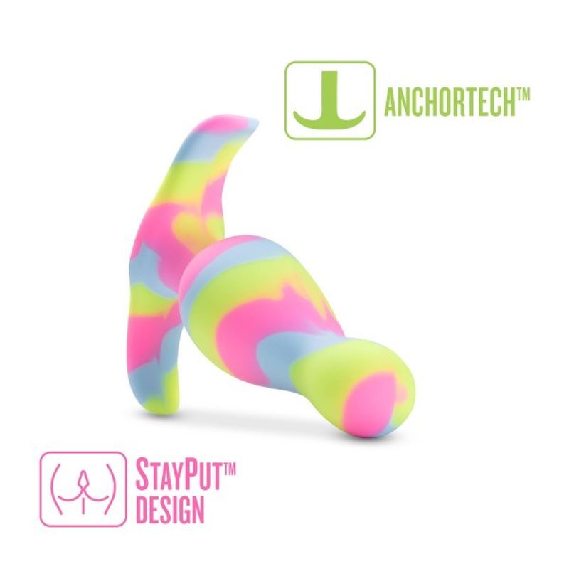 Avant Kaleido Lime Silicone Butt Plug