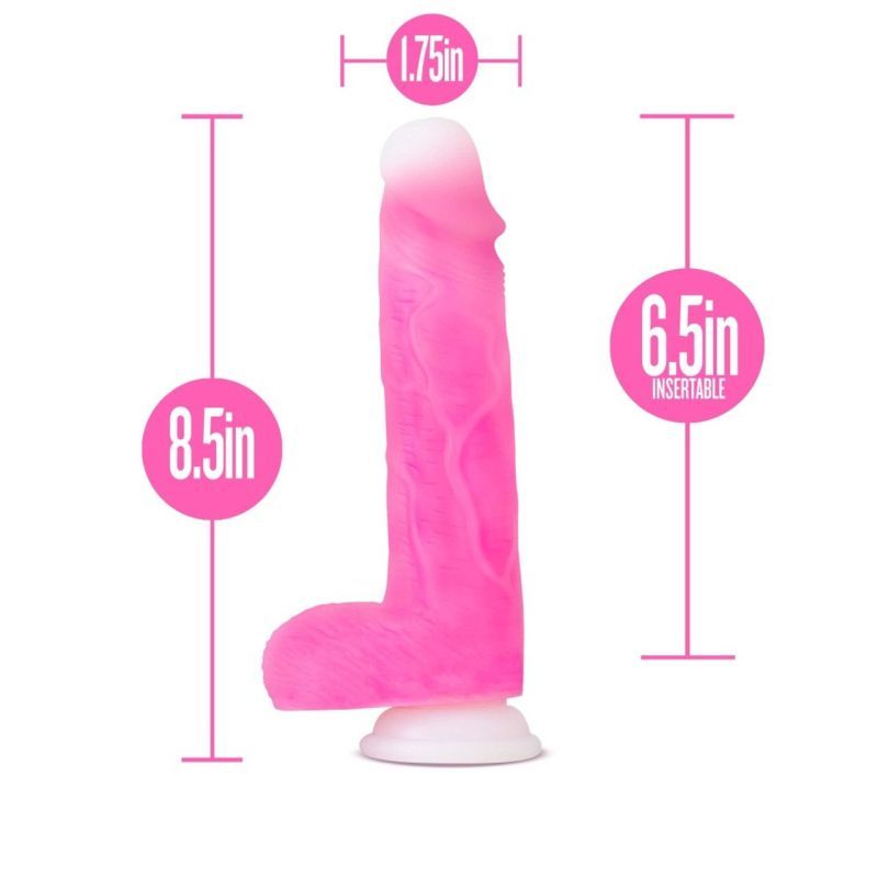 Neo Elite Roxy 8in Gyrating Dildo Pink