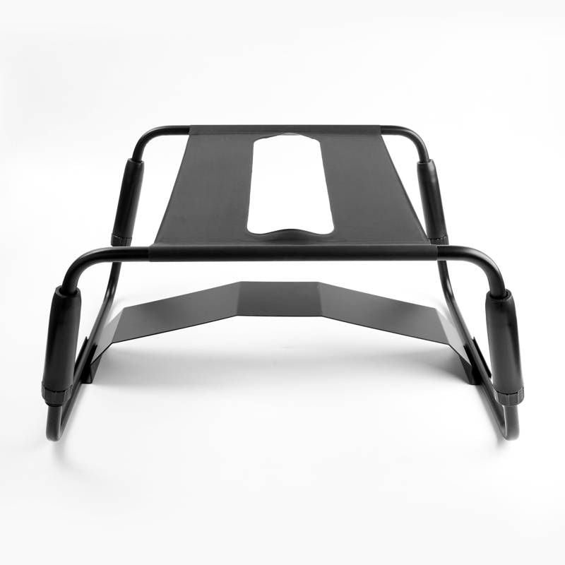 Sex Chair Adjustable Height Black w Arch Bridge