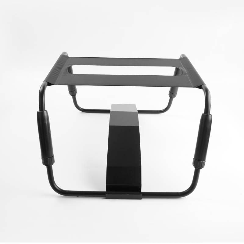 Sex Chair Adjustable Height Black w Arch Bridge