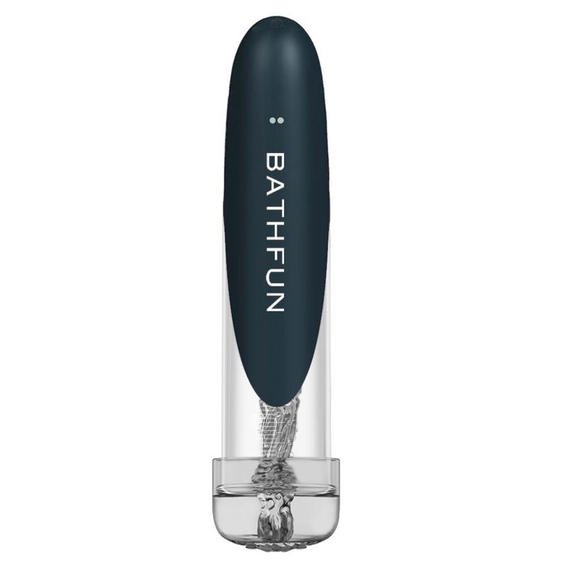 BathFun Automatic USB Waterproof Penis Pump w Magic Sleeve