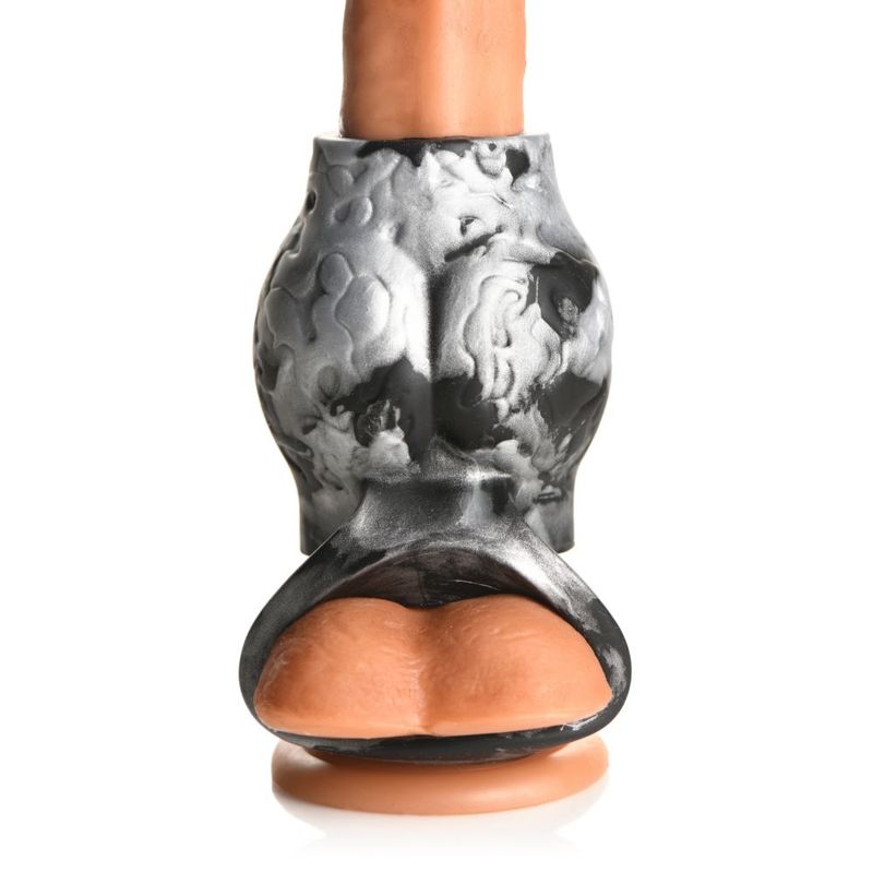 Night Prowler Silicone Penis Sleeve and Ball Stretcher