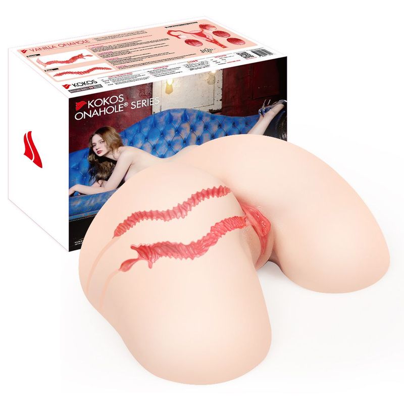 Vanilla Onahole Edn 4 Dual Layer Butt Vaginal and Anal