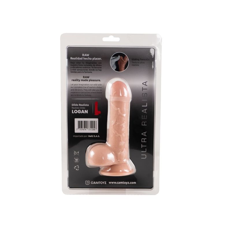 Raw Ultra Realistic Double Layered Dildo Galen