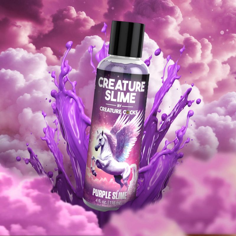 Creature Slime Purple Slime Water Based Lubricant 4oz