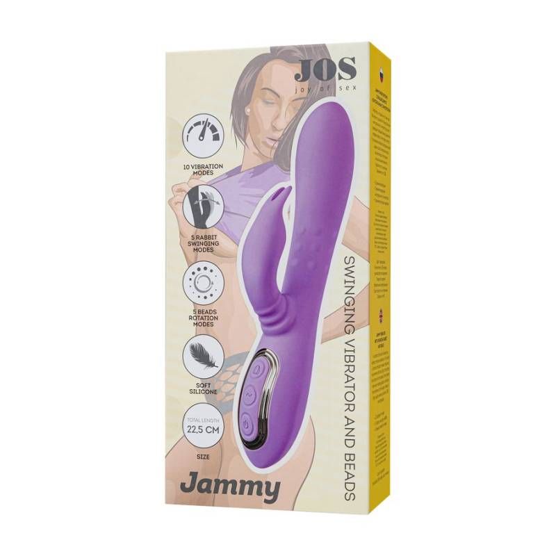 JOS Jammy Rabbit Vibrator Silicone 22.5cm
