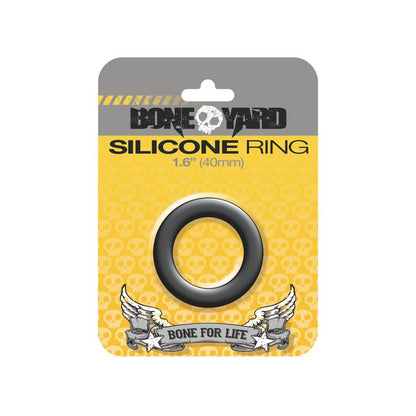 Boneyard Silicone Ring 40mm Black