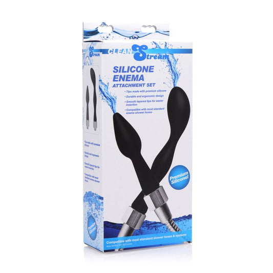 Silicone Enema Attachment Set