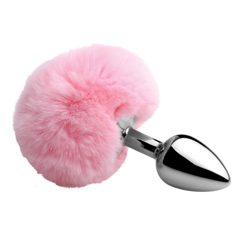 Fluffy Bunny Tail Anal Plug
