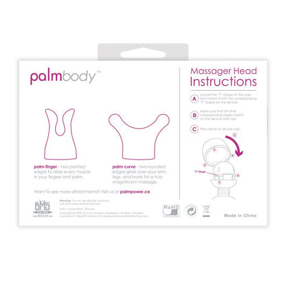 PalmBody Massager Heads (For use with PalmPower)
