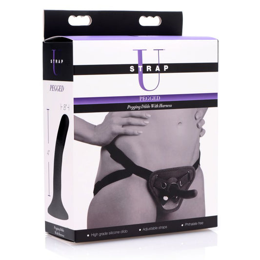 Pegging Dildo with Harness