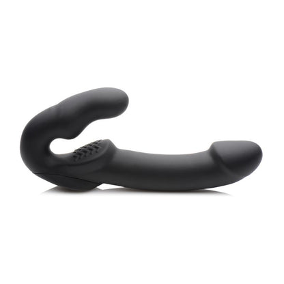 Evoke Rechargeable Vibrating Silicone Strapless Strap On
