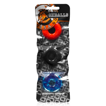 Ringer Cockring 3 Pc Multicolor