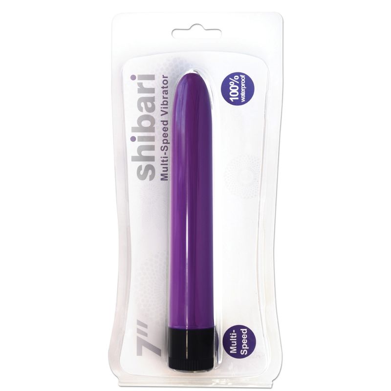 Shibari Multi-Speed Vibrator 7in Purple