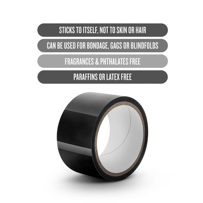 Temptasia Bondage Tape 18m Black