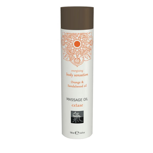 Shiatsu Massage Oil Extase Orange And Sandalwood Oil 100ml
