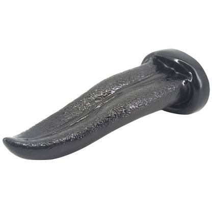 Tongue Shape Anal Plug Black