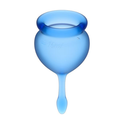 Feel Good Menstrual Cup Light Blue 2pcs