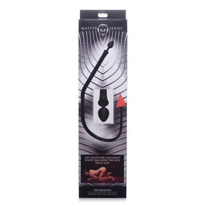 Hellbound Braided Devil Tail Plug Black