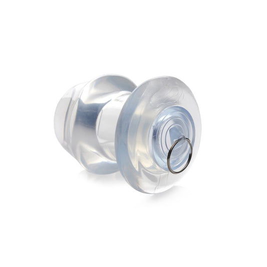 Ass Bung Clear Hollow Anal Dilator 3.5in Large