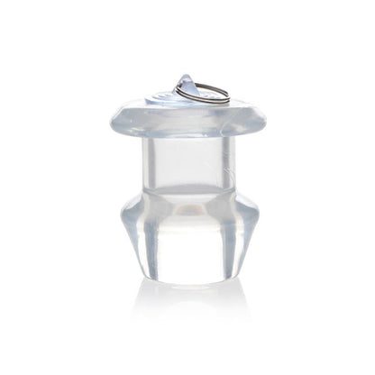 Ass Bung Clear Hollow Anal Dilator 3in Medium